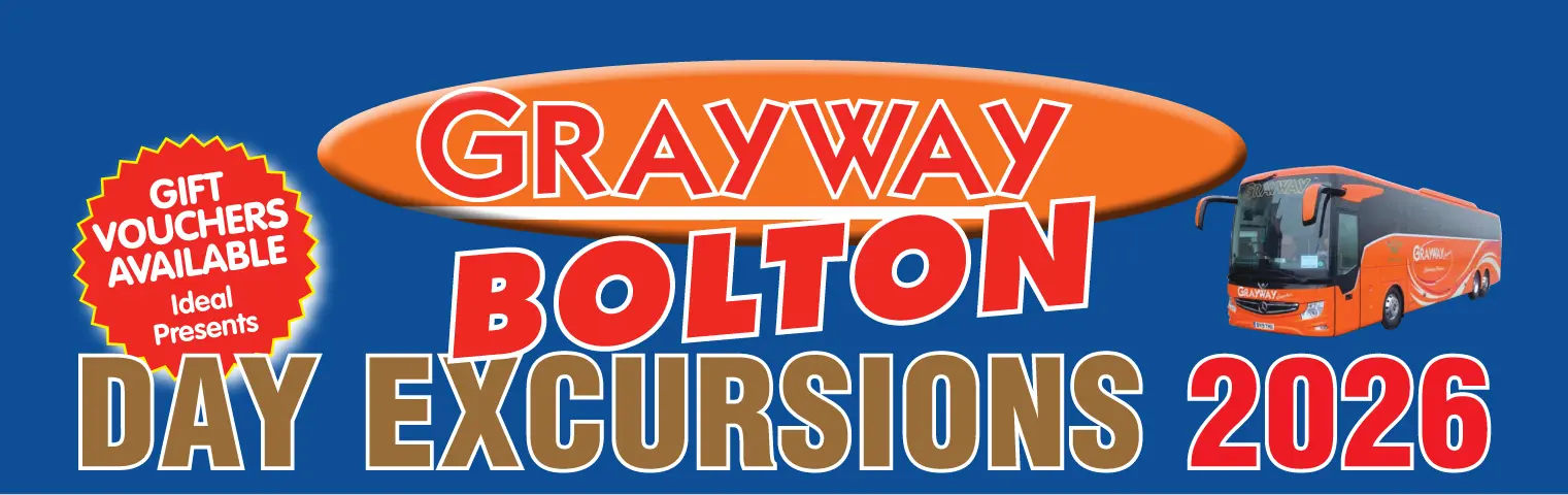 Bolton Day Excursions 2026