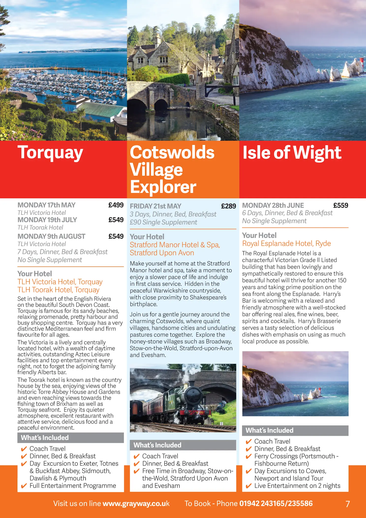 Grayway Coach Holiday Brochure 2027